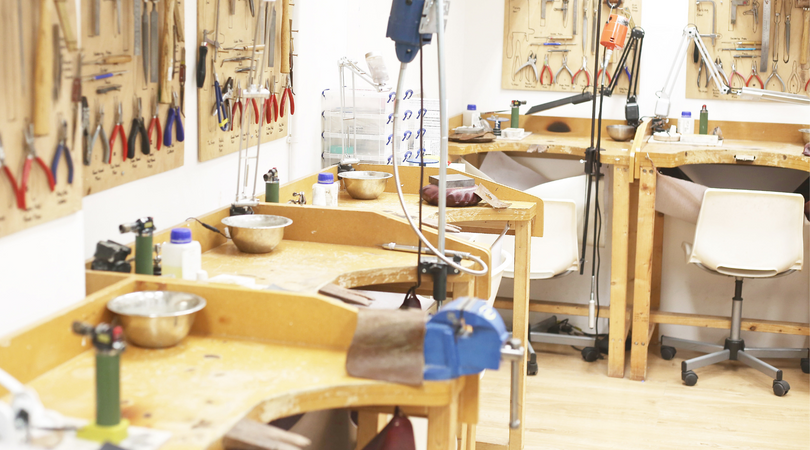 London Jewellery School open evening, Thursday 4th July 2019