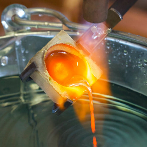 Water Casting in Silver